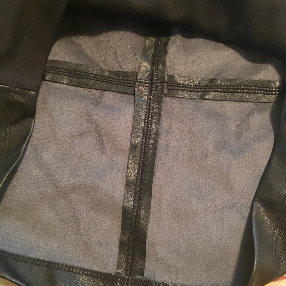 Worthington Faux Leather Sleeveless Top - Picture 6 of 6